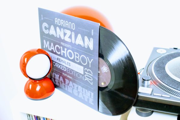 [VINYL] Adriano Canzian: Macho Boy (Female reworked edition 2013)